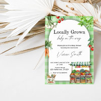 Locally Grown Baby Shower– Cute Farm-to-Table