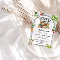 Locally Grown Baby Shower– Cute Farm-to-Table