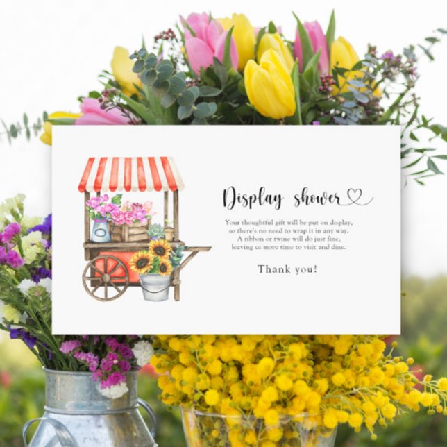 Locally grown baby shower - display shower card (Creator Uploaded)