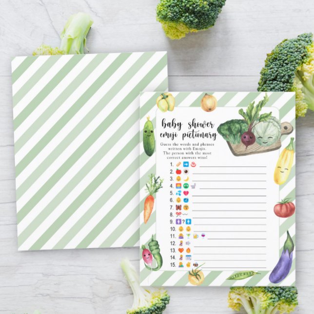 Locally grown baby shower emoji pictionary game (Creator Uploaded)