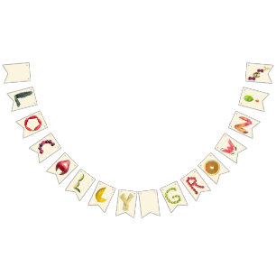 Locally Grown Baby Shower - Farmer's Market  Bunting