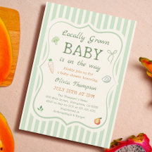 Locally Grown Baby Shower