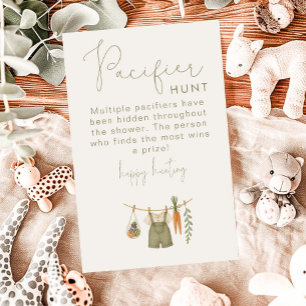 Locally Grown Baby Shower Pacifier Hunt
