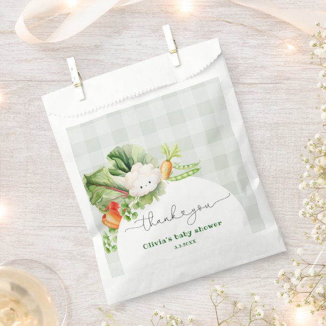 Locally grown baby shower thank you favour bag (Clipped)