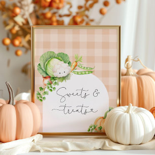 Locally grown Fall pumpkin Sweets and treats Poster