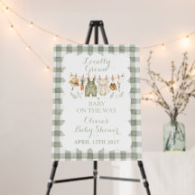 Locally Grown Farm Baby Shower Invitation