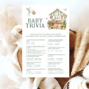 Locally Grown Farmers Market Baby Trivia Game