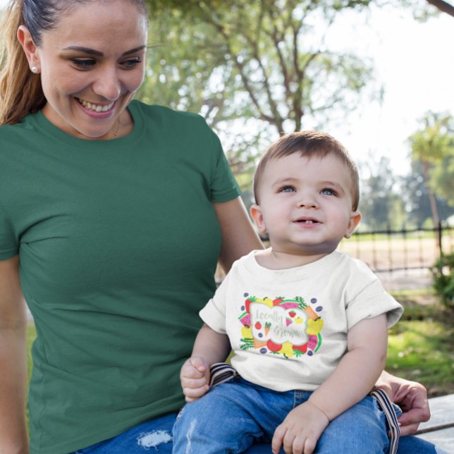 Locally Grown Farmer's Market Birthday Baby T-Shirt (Creator Uploaded)