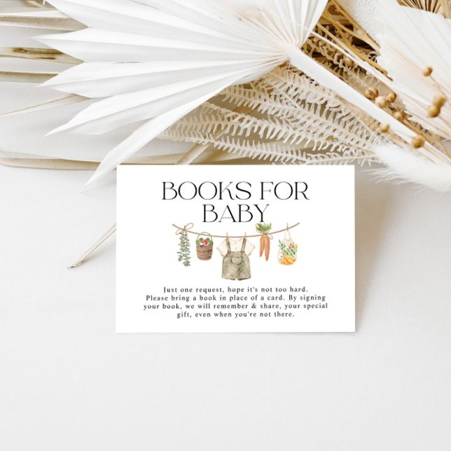 Locally Grown, Farmers Market Books for Baby Enclosure Card (Creator Uploaded)