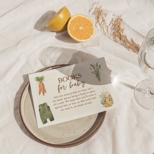 Locally Grown Farmer's Market Books for Baby Enclosure Card (Creator Uploaded)