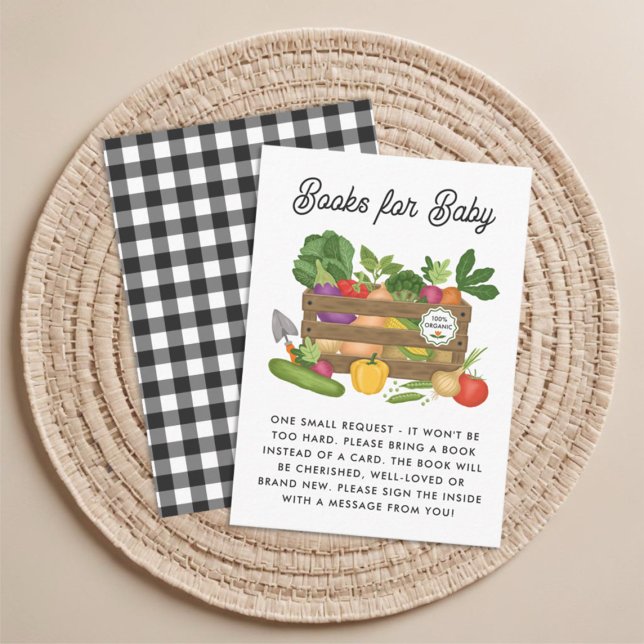 Locally Grown Farmers Market Books for Baby Enclosure Card (Creator Uploaded)
