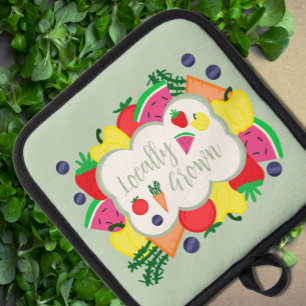 Locally Grown Farmer's Market Pot Holder