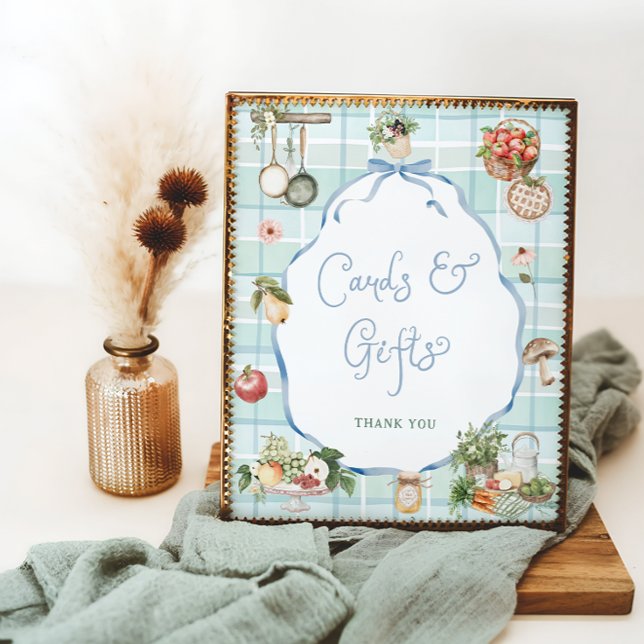 Locally Grown Market Baby Shower Cards and Gifts Poster (Creator Uploaded)