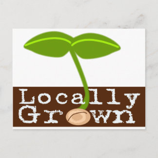 Locally Grown Postcard