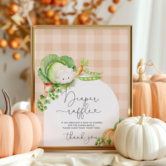 Locally grown pumpkin farm Diaper raffle Poster (Creator Uploaded)