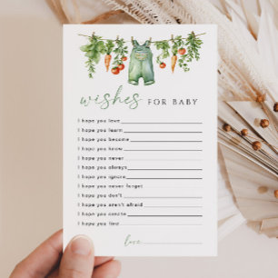 Locally Grown Wishes for Baby Washing Line Advice