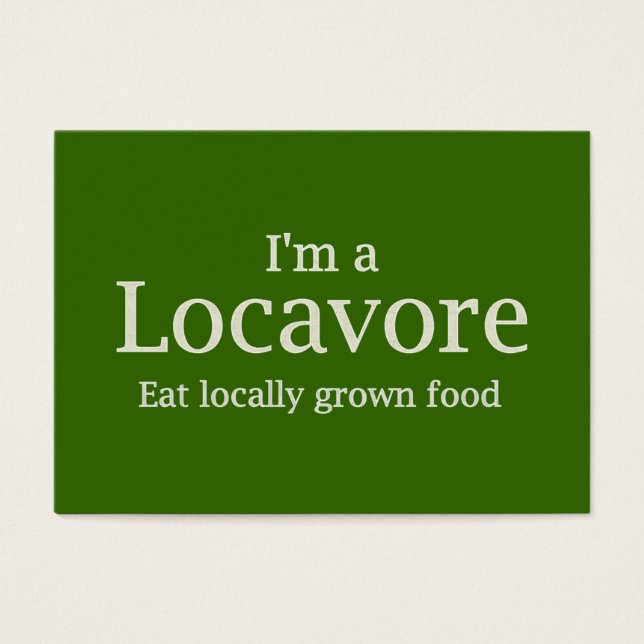 Locavore ~ ATC (Front)