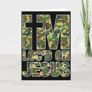 Locd Jesus Christian Cross Black Woman With Locs C Card