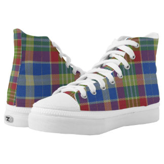 Loch Ard a Phuill Plaid Tartan High Tops