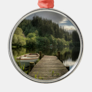 Loch Ard Jetty Metal Ornament
