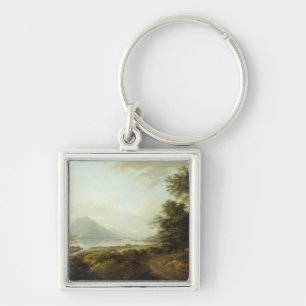 Loch Awe, Argyllshire, c.1780-1800 (oil on canvas) Key Ring