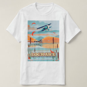 Loch Awe Scotland travel poster T-Shirt
