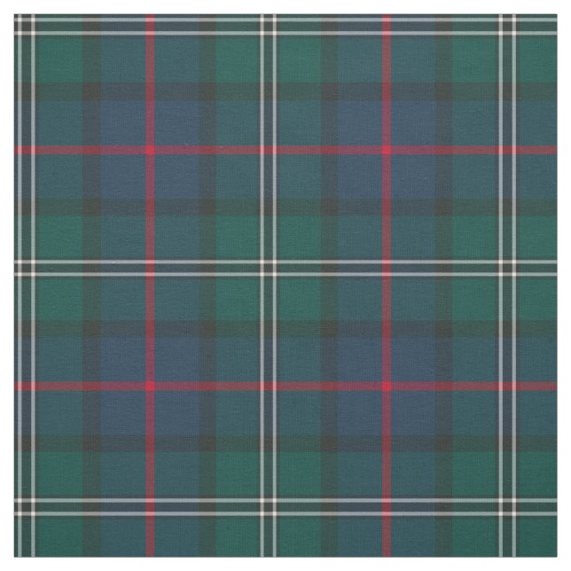 Loch Carron District Tartan Fabric (Swatch)