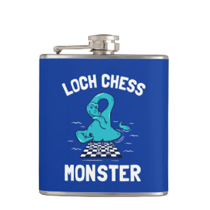 Loch Chess Monster Hip Flask