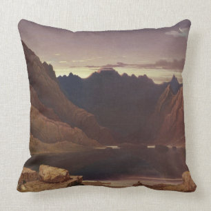 Loch Coruisk, Isle of Skye - Dawn, c.1826-32 (w/c Cushion