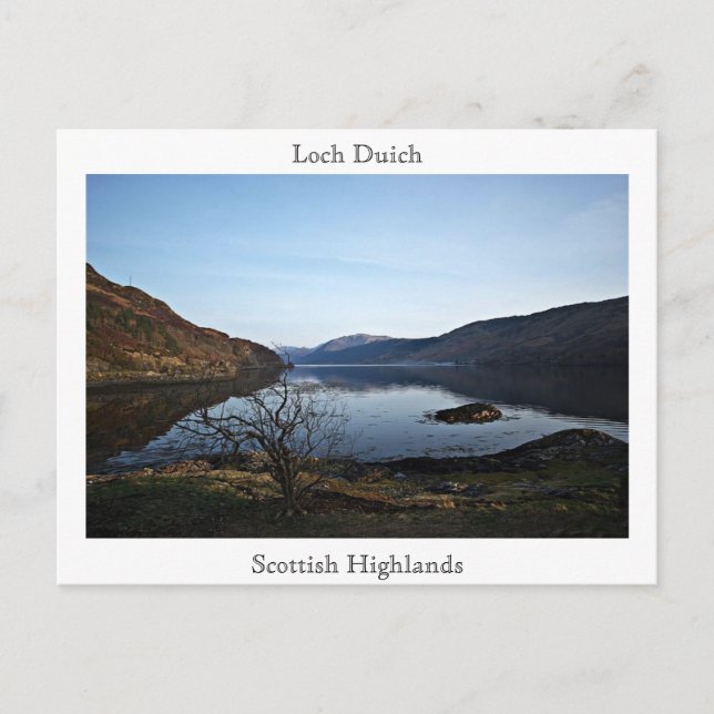 Loch Duich, Scottish... Postcard (Front)