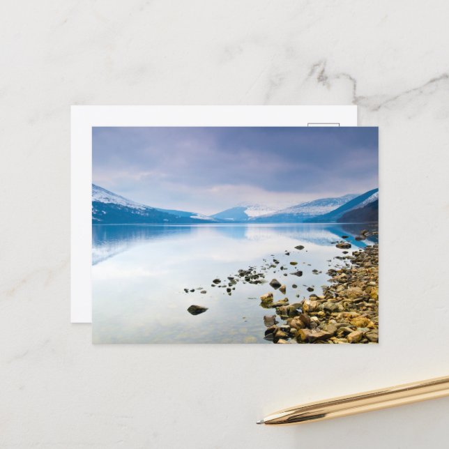 Loch Earn Postcard (Front/Back In Situ)