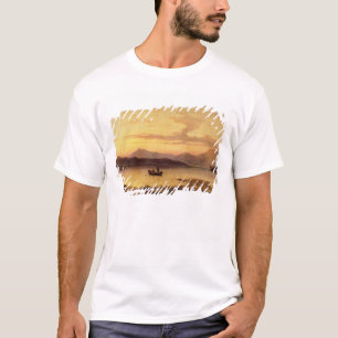 Loch Etive, from Bonawe - Evening, 1875 (oil on ca T-Shirt