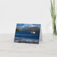 Loch Fyne, Scotland Greeting card