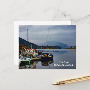 Loch Leven, Ballachulish, Scotland Postcard