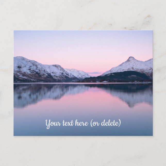 Loch Leven, Scotland Postcard (Front)