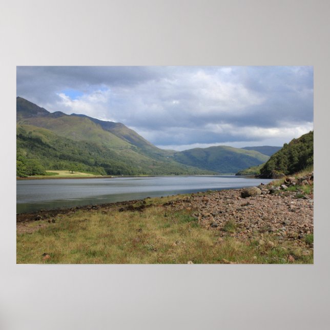 Loch Leven Summer View, Scotland Poster (Front)