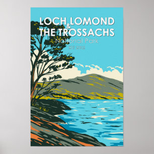 Loch Lomond and the Trossachs National Park Poster