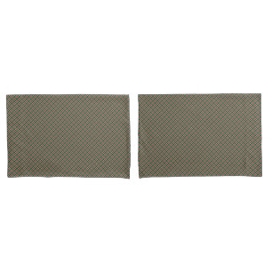 Loch Lomond Regional Green and Navy Plaid Pillowcase
