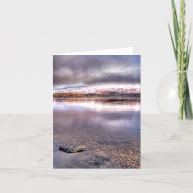 Loch Lomond, Scotland Greeting card (Front)
