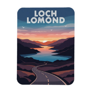 Loch Lomond Scotland Travel Magnet