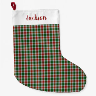 Loch Lomond Scottish Regional Tartan Plaid Large Christmas Stocking