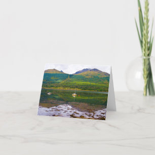 Loch Long, Arrochar, Scotland Greeting card