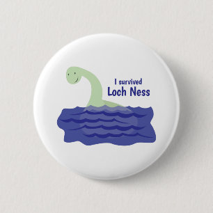 Loch Ness 6 Cm Round Badge