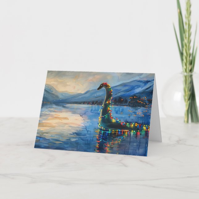 Loch Ness Christmas Card (Front)