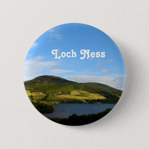 Loch Ness in Scotland 6 Cm Round Badge