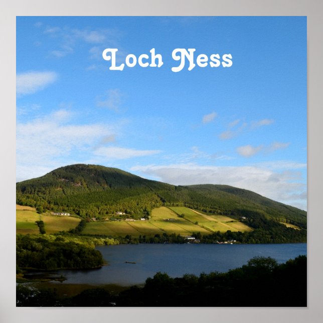 Loch Ness in Scotland Poster (Front)