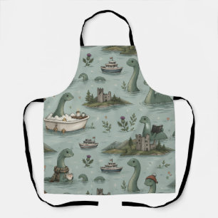 Loch Ness Monster  Apron