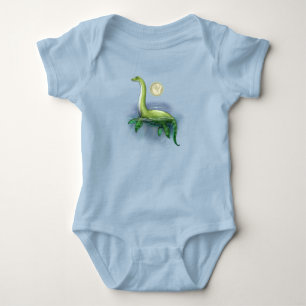 Loch Ness Monster Baby Bodysuit