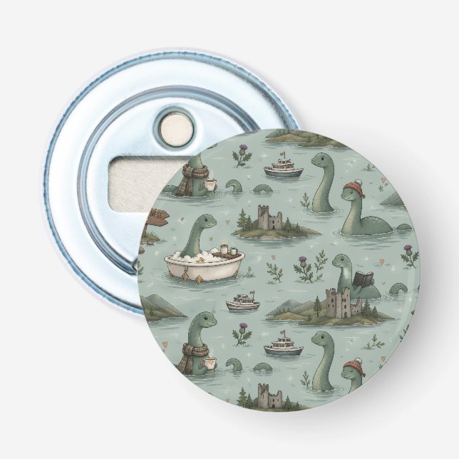 Loch Ness Monster  Bottle Opener (Front)