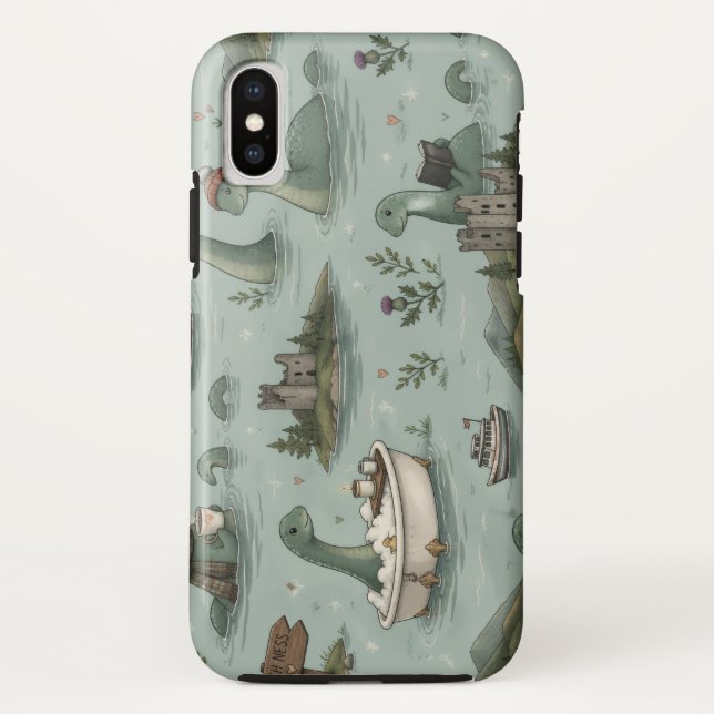 Loch Ness Monster  Case-Mate iPhone Case (Back)